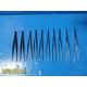10x Codman V Mueller Weck Tissue Thumb Forceps 1x2 | 2x3 Teeth | 5.5-6.25 ~39314
