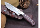 OJI Premium Handmade AUS-8 Steel Knife Full Tang Micarta Handle w/ Sheath ~ 39812B