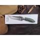 OJI™ Premium Series Knife – AUS‑10 Blade, Micarta Grip, Leather Sheath ~ 39812A