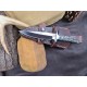 OJI™ Premium AUS‑10 Steel Knife – Micarta Handle, Drop Point, Sheath ~ 39811C