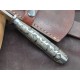 OJI™ Premium AUS‑10 Steel Knife – Micarta Handle, Drop Point, Sheath ~ 39811C