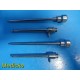 Smith & Nephew 7204708 5.5mm Cannulas W/ Obturators, Irrigation Extenders ~ 21319