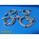 4x Philips Masimo 4082 RD SET MP-05 SpO2 Adapter Extension Cable *Tested*~ 39373