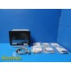 2019 Philips IntelliVue MX450 Monitor w/ M3001A + M3015A Modules & Leads ~ 39374