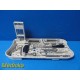 Stryker AxSOS 5.0 Distal Femur Locking Instrument Set 3-Tray Sys w/ Case ~ 39362