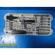 Stryker AxSOS 5.0 Distal Femur Locking Instrument Set 3-Tray Sys w/ Case ~ 39362