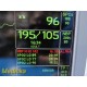 GE Dash 5000 Patient Monitor (SPO2/NIBP/ECG/TEMP Print Battery) W/ Leads ~ 39357