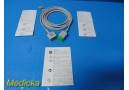 GE ECG Trunk Cable 3/5 Lead AHA 3.6m | Ref 2106305-001 | NEW | OEM ~ 39810