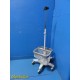 Verathon GlideScope Ergonomic Mobile Cart Stand 0800-0537 w/ Mount Basket ~39860