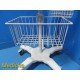 Verathon GlideScope Ergonomic Mobile Cart/Rolling Stand w/ Dual Baskets ~ 39387