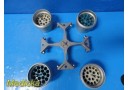 Hettich ROTINA 420/420R 4723 Rotor w/ 4750 Buckets & R10 Inserts | TESTED ~39384