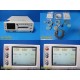 2012 GE 250cx Maternal Fetal Monitor 259CX-C W/ 2x US+TOCO Probes & Leads ~39853