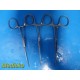 V.Mueller SU4054 Allis SU6049 Kocher Micro-Line TOM 60T Forceps ~ 39848