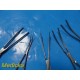 V.Mueller SU4054 Allis SU6049 Kocher Micro-Line TOM 60T Forceps ~ 39848