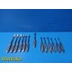 13x V. Mueller Chandler Bone Elevator Set OS4150001‑004 | Stainless Steel ~39409