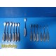 13x V. Mueller Chandler Bone Elevator Set OS4150001‑004 | Stainless Steel ~39409