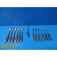 13x V. Mueller Chandler Bone Elevator Set OS4150001‑004 | Stainless Steel ~39409