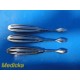 13x V. Mueller Chandler Bone Elevator Set OS4150001‑004 | Stainless Steel ~39409