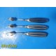 13x V. Mueller Chandler Bone Elevator Set OS4150001‑004 | Stainless Steel ~39409