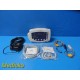 Welch Allyn Protocol 53NTP Patient Monitor W/ Leads & Power Supply ~ 39881