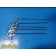 5x Richard Wolf PETELIN Dissectors 5 mm × 33 cm | Ref 8383.571/8383.582 ~ 39954
