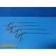 Lot of 4 Richard Wolf 8383.46 Laparoscopic Scissors 5 mm × 32 cm ~ 39957