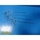 Lot of 4 Richard Wolf 8383.46 Laparoscopic Scissors 5 mm × 32 cm ~ 39957