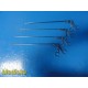 Lot of 4 Richard Wolf 8383.46 Laparoscopic Scissors 5 mm × 32 cm ~ 39957