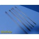 15x R. Wolf 8393‑Series Laparoscopic Inserts | Scissors, Graspers, Babcock~39964