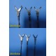 15x R. Wolf 8393‑Series Laparoscopic Inserts | Scissors, Graspers, Babcock~39964