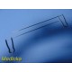 2x Richard Wolf 8148.02 — 3 mm × 30 cm Rigid 3‑Prong Grasping Forceps ~ 39967