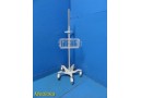GCX PolyMount Mobile Rolling Equipment Stand Cart w/ Utility Basket ~ 40001