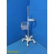 GCX PolyMount Mobile Rolling Equipment Stand Cart w/ Utility Basket ~ 40001