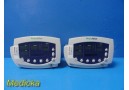 Lot of 2 Welch Allyn Vital Signs Monitors 53NT0/53STO (For Parts/Repair) ~ 40000