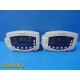 Lot of 2 Welch Allyn Vital Signs Monitors 53NT0/53STO (For Parts/Repair) ~ 40000