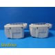 Lot of 2 Welch Allyn Vital Signs Monitors 53NT0/53STO (For Parts/Repair) ~ 40000