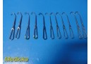 Lot of 11 Codman 50-1060 Cushing Decompression Retractors ~ 39991
