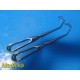 Lot of 11 Codman 50-1060 Cushing Decompression Retractors ~ 39991
