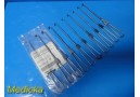 Lot of 10 V. Mueller NL1003 Cushing Straight Retractors 8-3/4" Plain Edge ~39993