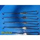 Lot of 10 V. Mueller NL1003 Cushing Straight Retractors 8-3/4" Plain Edge ~39993