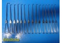 Lot of 15 Cushing Vein Retractors V. Mueller Aesculap Stainless Steel ~ 39994