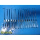 Lot of 15 Cushing Vein Retractors V. Mueller Aesculap Stainless Steel ~ 39994