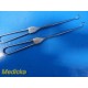 Lot of 15 Cushing Vein Retractors V. Mueller Aesculap Stainless Steel ~ 39994