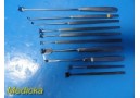 10x Cushing Vein Retractors &ndash; Codman, Aesculap, KLS Martin, V. Mueller ~ 39998