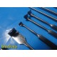 10x Cushing Vein Retractors – Codman, Aesculap, KLS Martin, V. Mueller ~ 39998