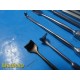 10x Cushing Vein Retractors – Codman, Aesculap, KLS Martin, V. Mueller ~ 39998