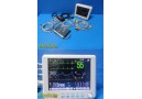 Sino‑K PM80D Multi‑Parameter Monitor (ECG NIBP SpO₂ TEMP PR) W/ Leads ~ 39987