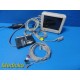 Sino‑K PM80D Multi‑Parameter Monitor (ECG NIBP SpO₂ TEMP PR) W/ Leads ~ 39987