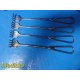 15x Volkman Rake Retractors – Codman, Sklar & More | Sharp/Blunt | 4 Prong~40512