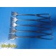 15x Volkman Rake Retractors – Codman, Sklar & More | Sharp/Blunt | 4 Prong~40512
